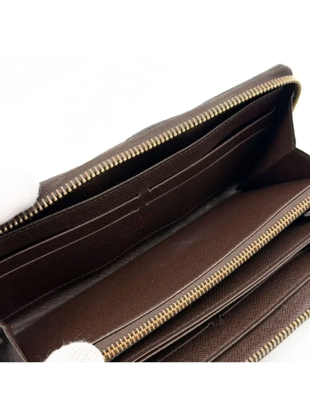 Louis Vuitton Zippy Wallet Damier Ebene Zip Around
